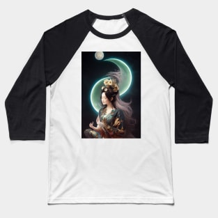 Moon Goddess Baseball T-Shirt